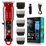 Tondeuse a cheveux professionnelle avec ecran led rouge