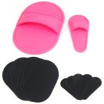 Trixes tampon d'pilation exfoliant pour peau douce des jambes, bras, visage et lvre supprieure