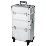 Valise esth�tique 3 compartiments sur roulette