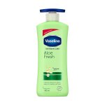 Vaseline intensive care aloe fresh hydrating body lotion, 400ml