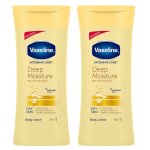 Vaseline intensive care deep moisture body lotion 90ml (pack of 2)