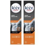 Veet lot de 2 cr�mes d�pilatoire - peaux normales - 200 ml