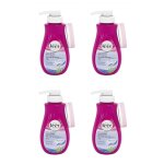 Veet lot de 4 cr�mes d�pilatoire sous la douche corps et jambes - peaux sensibles - 400 ml