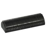 Vhbw 1x bloc de lames compatible avec braun synchron plus de luxe, plus rasoir, noir / argent