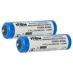 Vhbw 2x batterie compatible avec braun contour x solo activelift special edition rasoir tondeuse �lectrique ...