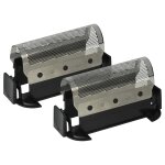 Vhbw 2x grille compatible avec braun 5420, 5554, 5421, 5556, 5526, 5428, 5426, 5422, 5423 rasoir lectrique ...