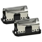 Vhbw 2x grille compatible avec braun synchron 5235, 5265, 5266, 5533, 5212, 5213, 5211 rasoir lectrique ...
