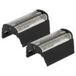 Vhbw 2x grille double remplacement pour braun sb505, 31b pour rasoir lectrique + cadre, noir