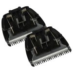 Vhbw 2x tte de rasoir compatible avec panasonic er - gb70, er - gb60, er - 221, er - 2211, er - 220, ...