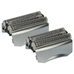 Vhbw 2x t�tes de rasoir remplacement pour braun 70b, 70s pour rasoir �lectrique - couleur : argent�