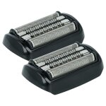 Vhbw 2x têtes de rasoir remplacement pour braun 92b pour rasoir électrique, noir / argenté Vhbw 2x têtes de rasoir remplacement pour braun 92b pour rasoir électrique, noir / argenté