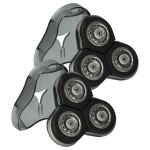 Vhbw 2x têtes de rasoir de remplacement compatible avec philips arcitec (rq10xx), rq1250cc, rq1250, rq1251cc, ... Vhbw 2x têtes de rasoir de remplacement compatible avec philips arcitec (rq10xx), rq1250cc, rq1250, rq1251cc, ...
