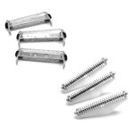 Vhbw lot de 3x bloc - couteaux, 3x grille de rasoir avec cadre compatible avec remington ms3 - 4000, ...