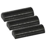 Vhbw 3x bloc de lames compatible avec braun sm3 rasoir, noir / argent