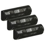 Vhbw 3x bloc de lames compatible avec braun z50, z30, micron vario 3, z40, z60, z70, t, synchron s de ...
