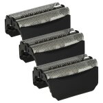 Vhbw 3x grille double compatible avec braun 5652, 5643, 5751, 5647, 5649, 5645, 5646, 570, 570cc, 5644 ...
