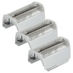 Vhbw 3x grille double compatible avec braun 7514, 7510, 7504, 7505, 7493, 7475, 7497, 5746, 7511 rasoir ...