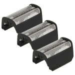 Vhbw 3x grille double compatible avec braun 7790, smartcontrol, syncro, 7765, 7785, fix400, 7763, 7783 ...