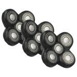 Vhbw 3x ttes de rasoir de remplacement compatible avec philips arcitec srie 1000 rasoir lectrique, ...
