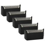 Vhbw 5x grille compatible avec braun 1509, 1512, 1507s, 1508, 1013, 1013s, 1008, 1012, 2035 rasoir lectrique ...