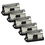 Vhbw 5x grille compatible avec braun club de luxe, t, linear, synchron s de luxe rasoir �lectrique + ...