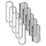 Vhbw 5x grille compatible avec braun pocket p - 80 - 1, p70 - 1, p - 40, p - 90, p - 60, p - 50, p - ...