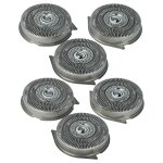 Vhbw 6x t�tes de rasoir de remplacement compatible avec philips hq8150, hq8142, hq8100, hq8155, hq8141, ...