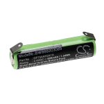 Vhbw batterie compatible avec omron elmex proclinical a1500 brosse � dents �lectrique (600mah, 2, 4v, ...