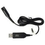 Vhbw c�ble de charge compatible avec braun 5417, contour pro, 5517, 5527, 5529, beardtrimmer, contour ...