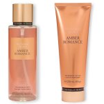Victoria's secret - lot de brume et lait pour le corps - amber romance -