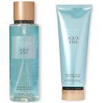 Victoria's secret - lot de brume et lait pour le corps - aqua kiss - Victoria's secret - lot de brume et lait pour le corps - aqua kiss -