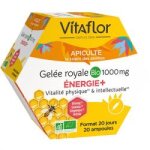 Vitaflor apiculte gel�e royale bio 1000mg energie + 20 ampoules