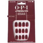 Xpress - on - malaga wine - faux ongles r�utilisables, effet gel - opi multicolore