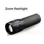 02 zoom lampe de poche - sac de v�lo etanche a la pluie, etui de t�l�phone r�fl�chissant pour ecran tactile, ...