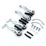 1 ensemble en alliage d'aluminium montagne biker ligne tirant etrier frein a disque avant et montage ...