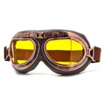 Model 1 lunettes de moto rétro vintage classiques, lunettes de casque pour harley pilot steampunk atv ... Model 1 lunettes de moto rétro vintage classiques, lunettes de casque pour harley pilot steampunk atv ...
