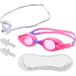 1 morceau de lunettes de baignade pour enfants, 1 paire de bouchons d'oreille, 1 morceau de pince et ...