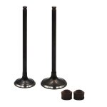 1 pair kit de tige de soupape d'admission et d'�chappement de pi�ces de moteur de moto pour honda ax ...