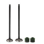 1 pair kit de tige de soupape d'admission et d'�chappement de pi�ces de moteur de moto pour honda honda ...
