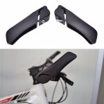 1 paire en alliage d'aluminium cyclisme vélo vélo montagne guidon barre fin poignées noir 1 paire en alliage d'aluminium cyclisme vélo vélo montagne guidon barre fin poignées noir