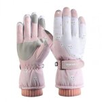 1 paire de gants de ski de haute qualit�, bonne adh�rence, r�sistants au froid, antid�rapants, paumes ...