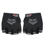 1 paire gants sports mitaine demi doigts anti friction pr vlo bicycle fitness