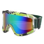 1 paire de lunettes de ski coupe - vent pour motoneige, protection contre le vent, style 1