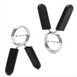 1 paire de pinces d'halt�re de 25 / 28 / 30mm, pinces de collier a ressort, poids d'halt�re, kit de levage ...