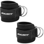 1 paire de sangles de cheville rembourres pour gym, fitness, entranement, poignets pour machine a cble. ...