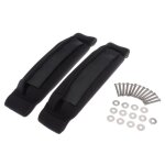 1 paire de sangles sur pied, remplacement de planche de surf, noir