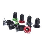 1 paire vlo guidon embouts vlo de route cyclisme aluminium guidon poignes poigne barre capuchon