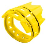 1 pc yellow silencieux d'�chappement universel, 6 couleurs, pour moto, yamaha, honda, kawasaki, taille ...