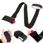 1 pcs ski bretelle, porte - epaules rglable, systme de transport de skis, ski fixation(noir)