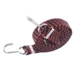 1 pi�ces elastiques en caoutchouc bagages corde corde crochets v�los corde cravate v�lo bagages porte ...